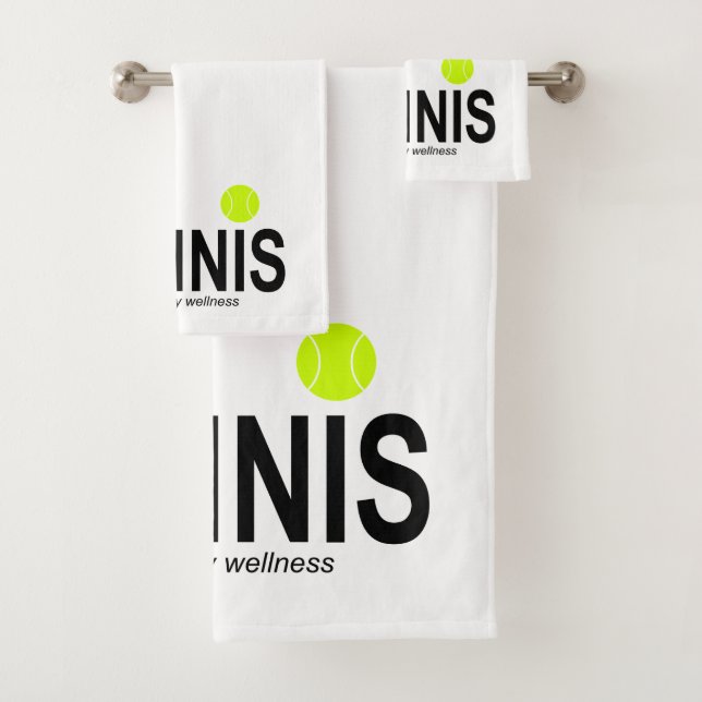 Tennis Bath Towel Set (Insitu)