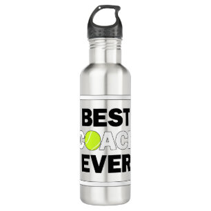 Tennis Best Coach Ever Fun Sports Coaches 710 Ml Water Bottle