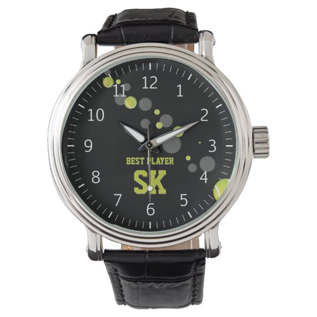 Tennis Best Player | Cool Sport gifts Watch (Front)