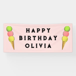 Tennis Birthday Banner