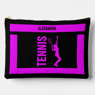 Tennis Birthday Gift, Tennis Player Girl, Accessory Pouch