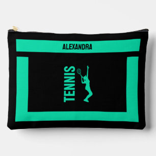 Tennis Birthday Gift, Tennis Player Girl,  Accessory Pouch