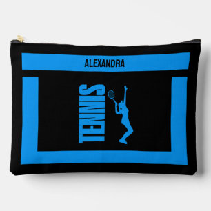 Tennis Birthday Gift, Tennis Player Girl,  Accessory Pouch
