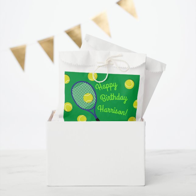 Tennis Birthday Party Favour Bags (Party)