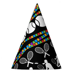 Tennis Birthday, Tennis Girl Player Party Hat