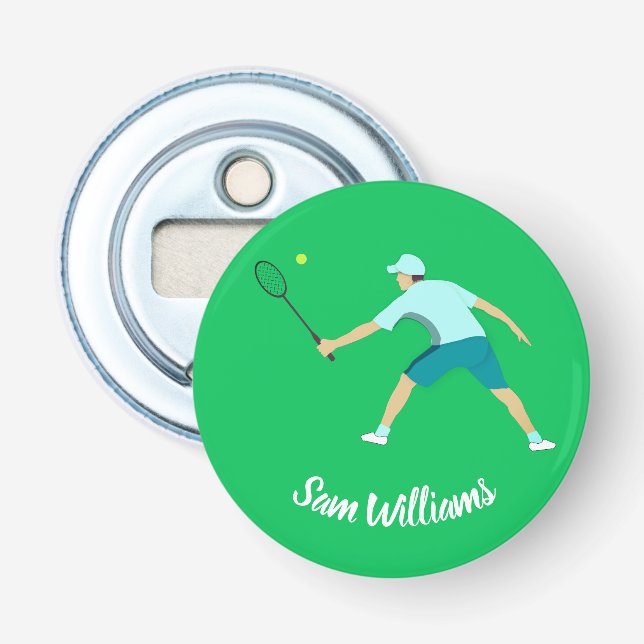 Tennis Bottle Opener (Front)