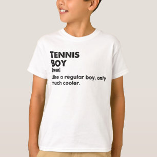 Tennis Boy Funny Definition Tennis Lover T-Shirt