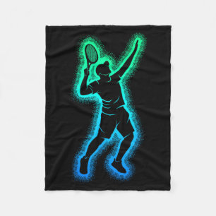 Tennis Boys Kids Youth Men  Fleece Blanket
