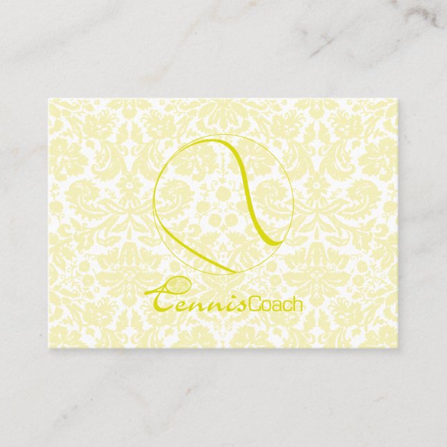 Tennis - Business Card (Front)