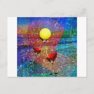 Tennis celebrates in full colour postcard