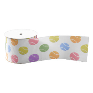 Tennis Celebration Grosgrain Ribbon