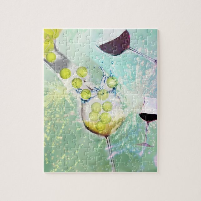 Tennis Celebration Jigsaw Puzzle (Vertical)