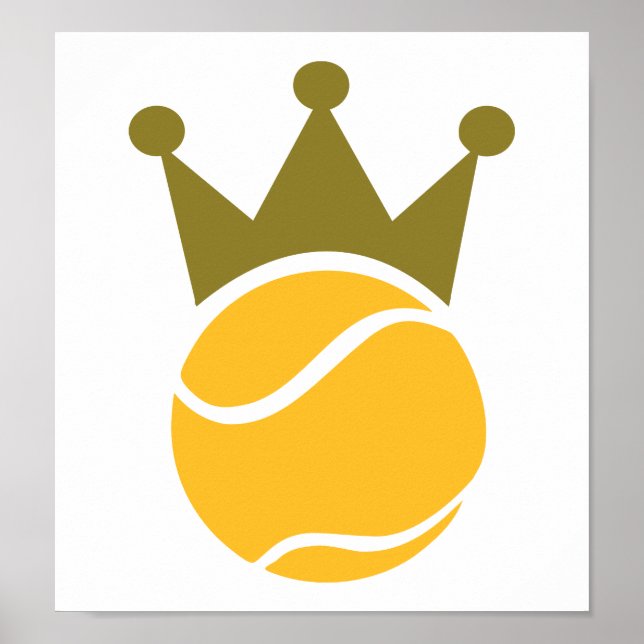 Tennis champion poster (Front)