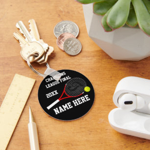 Tennis Champions League Final Key Ring