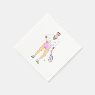 Tennis Chic Napkin