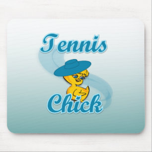 Tennis Chick #3 Mouse Mat