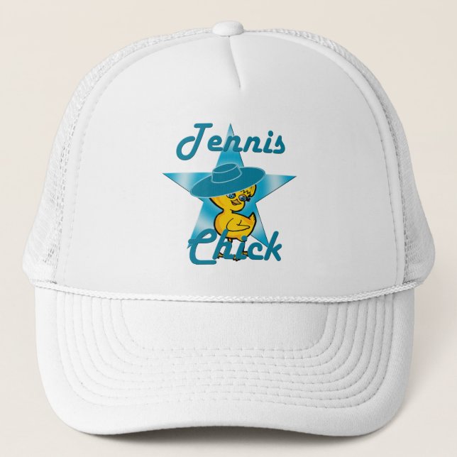 Tennis Chick #7 Trucker Hat (Front)