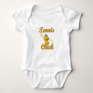 Tennis  Chick Baby Bodysuit