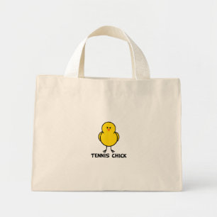 Tennis Chick Mini Tote Bag