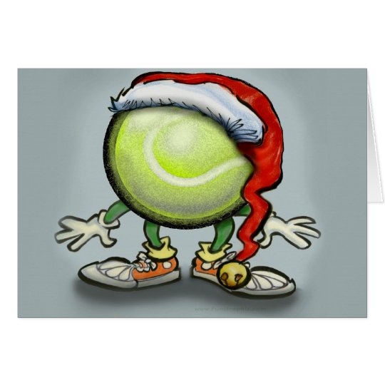 Tennis Christmas Card
