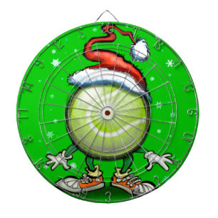 Tennis Christmas Dartboard