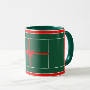 Tennis Christmas Holiday Gift Mug