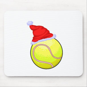 Tennis Christmas Mouse Mat