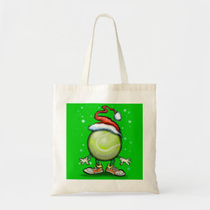 Tennis Christmas Tote Bag
