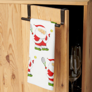 Tennis Christmas Towel