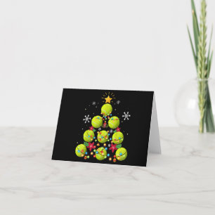 tennis christmas tree gifts invitation