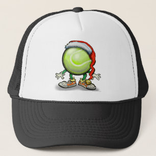 Tennis Chrsitmas Trucker Hat