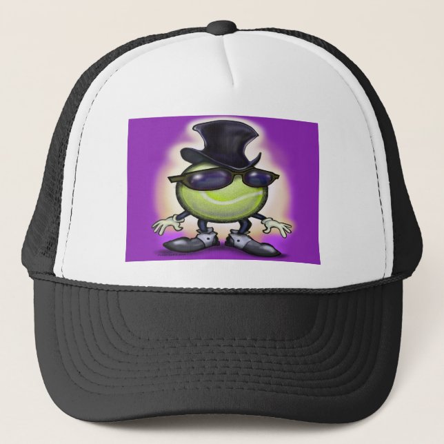 Tennis Class Trucker Hat (Front)