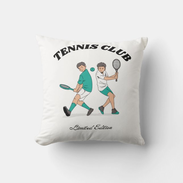 Tennis Club Cushion (Front)