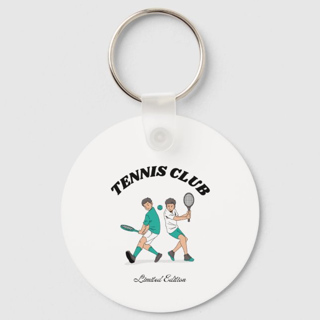 Tennis Club Key Ring (Front)
