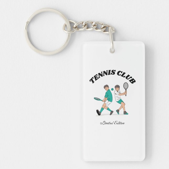 Tennis Club Key Ring (Front)