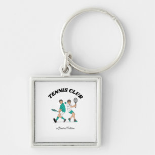 Tennis Club Key Ring