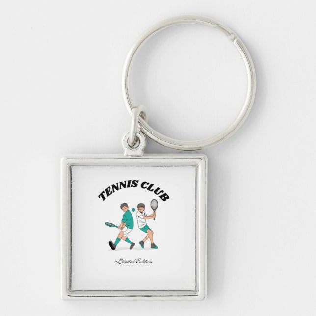 Tennis Club Key Ring (Front)