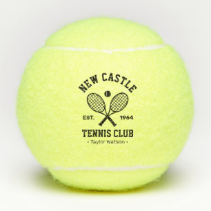 Tennis Club Personalised Balls