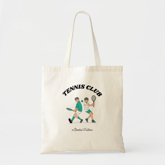 Tennis Club Tote Bag (Front)