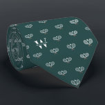 Tennis Clubs Monogram Name Dark Green Neck Tie<br><div class="desc">Here at AdeliaGifts we love this Tennis Clubs Monogram Name Dark Green Neck Tie and we think you will love it too. 
The perfect gift or just treat yourself! 
We have a HUGE selection of products with most designs available for Men,  Women and Kids. Check them out!</div>