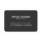 Tennis coach business card - grey, modern, minimal