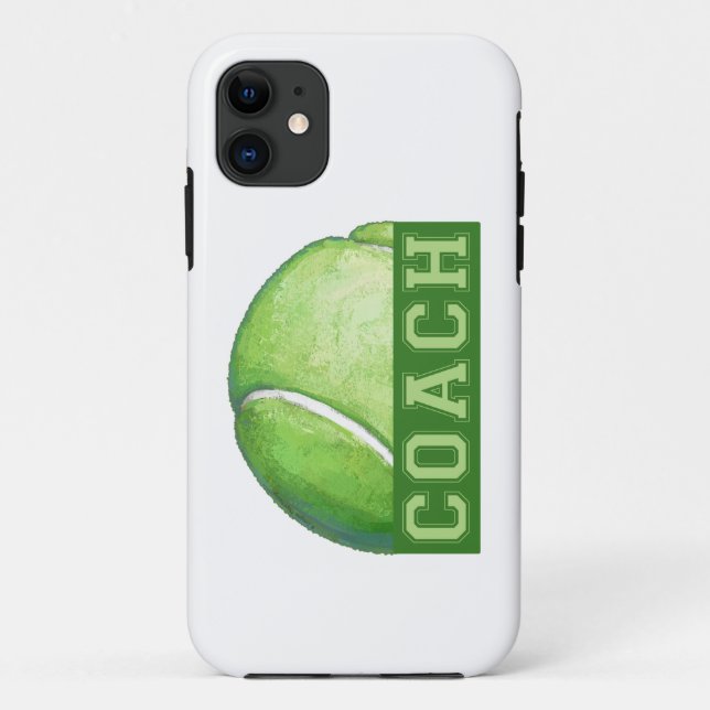 Tennis Coach Case-Mate iPhone Case (Back)