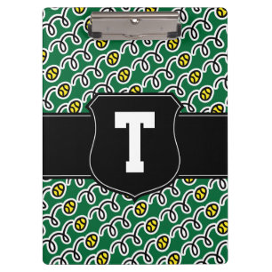 Tennis coach clipboard   Personalised monogram