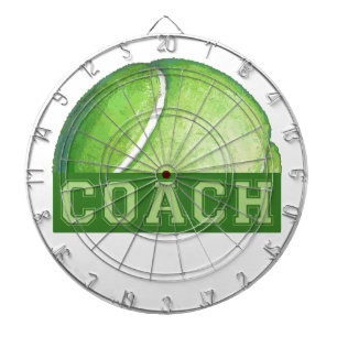 Tennis Coach Dartboard