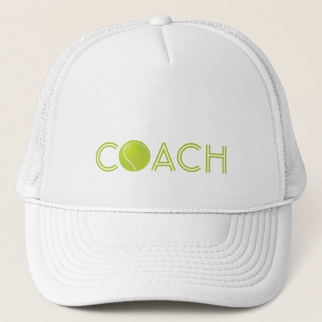 Tennis Coach hat (Front)