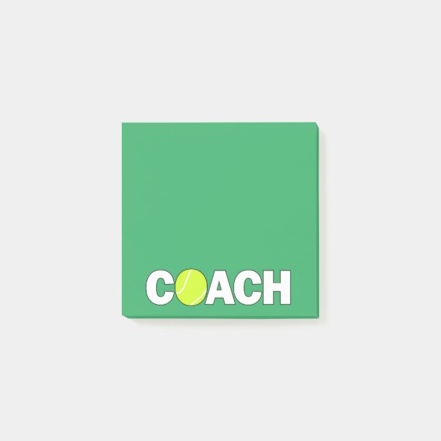 Tennis Coach Office Post-it Notes (Front)