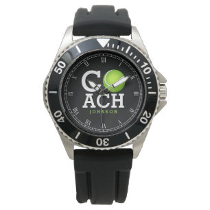 Tennis Coach Personalised Watch