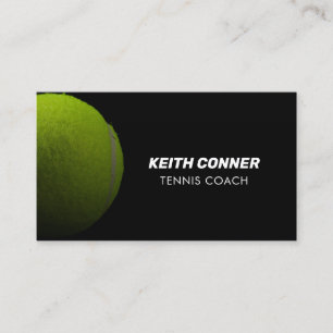 Tennis Coach Professional  Business Card