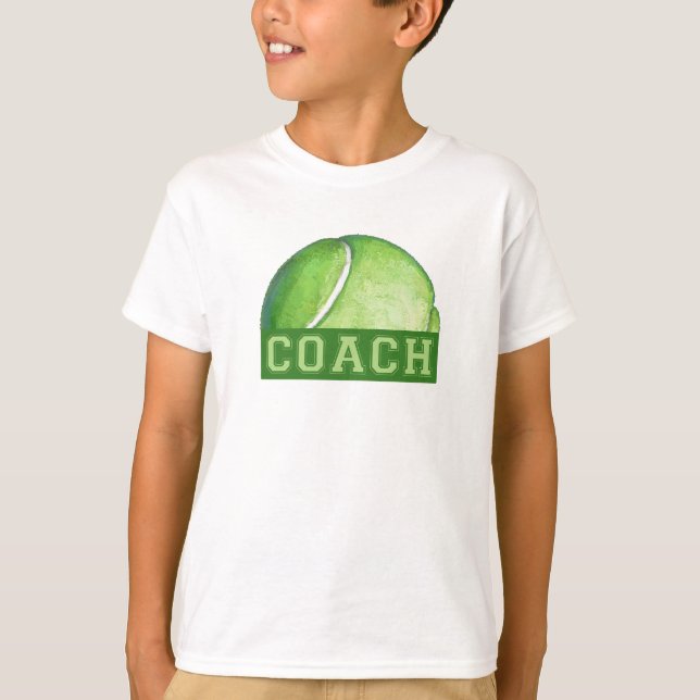 Tennis Coach T-Shirt (Front)