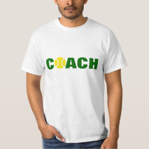 Tennis coach t shirt